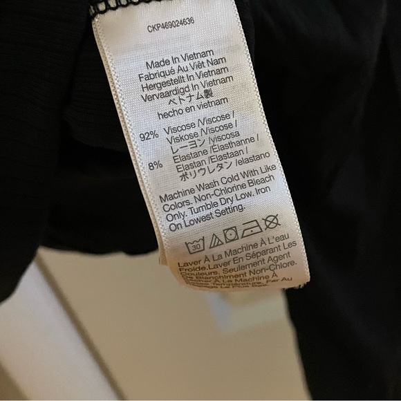 Madewell Square Neck Long Sleeve Tie Front Knit Top - Picture 5 of 7